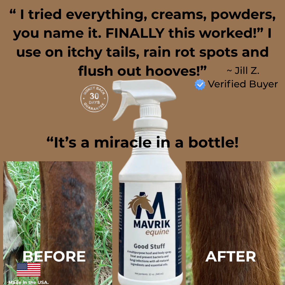 maverick garden spray Good Stuff™ Multipurpose Spray Soothes, Treats & Prevents Skin, Coat & –  MAVRIK equine