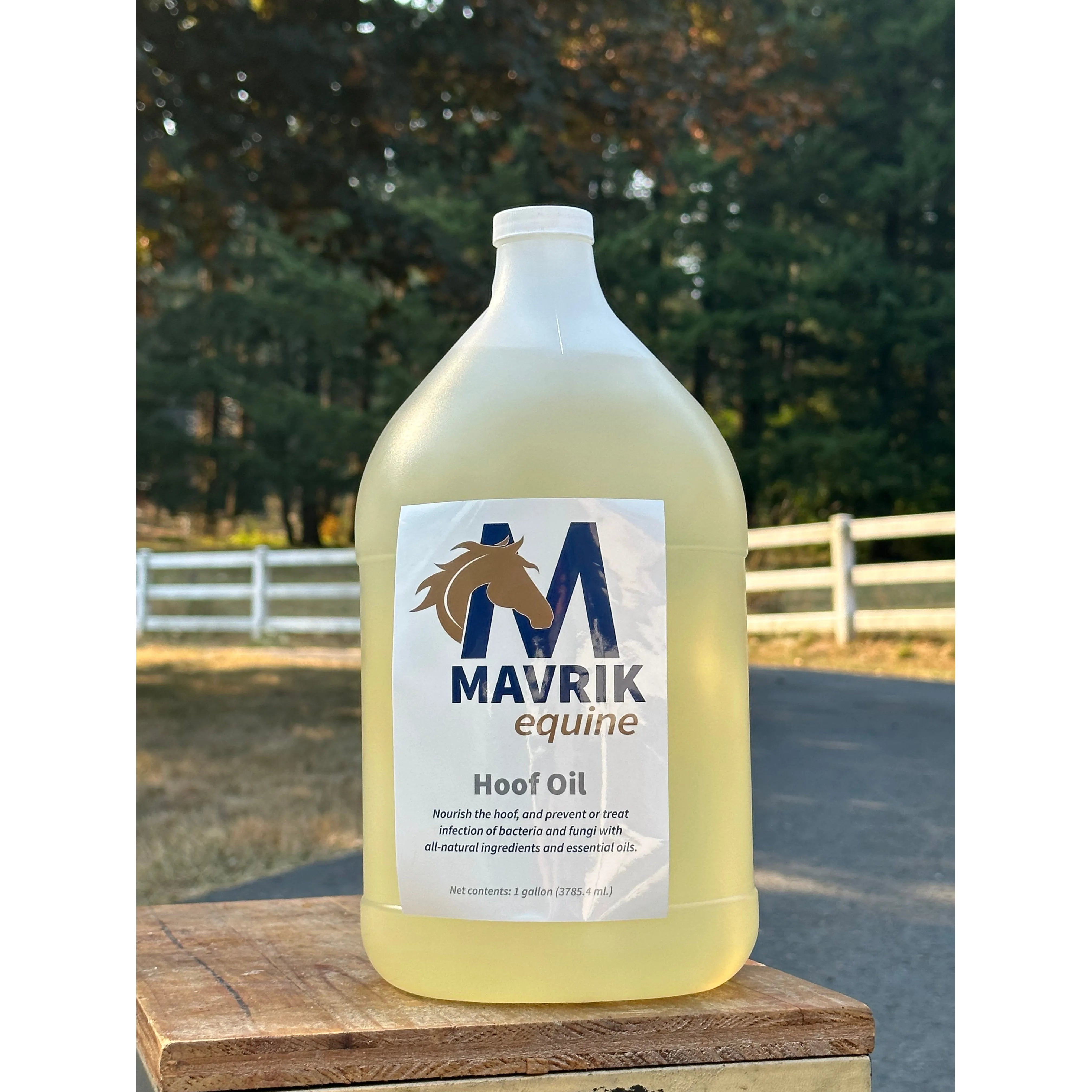 MAVRIK Hoof Oil 1 Gallon Kills Thrush Guaranteed MAVRIK equine