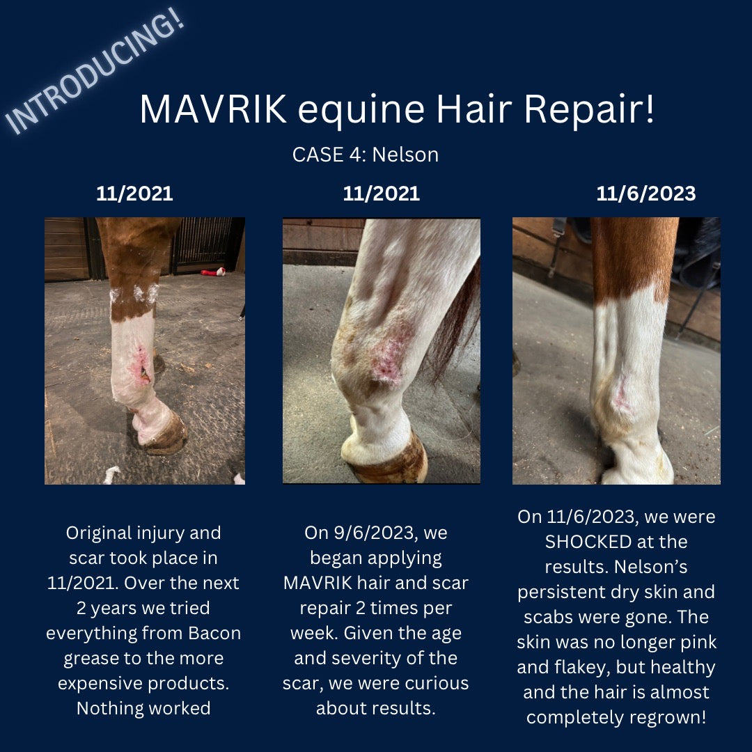 MAVRIK Hair, Coat and Scar Repair | Hair Regrowth Oil